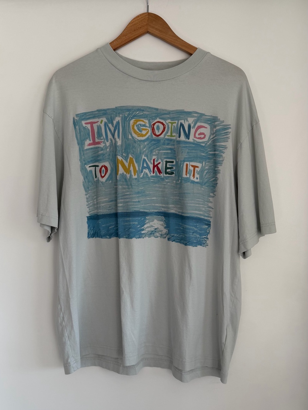 Acne Studios x Larry Stanton “I’m Going to Make It” Oversized Graphic T-Shirt
